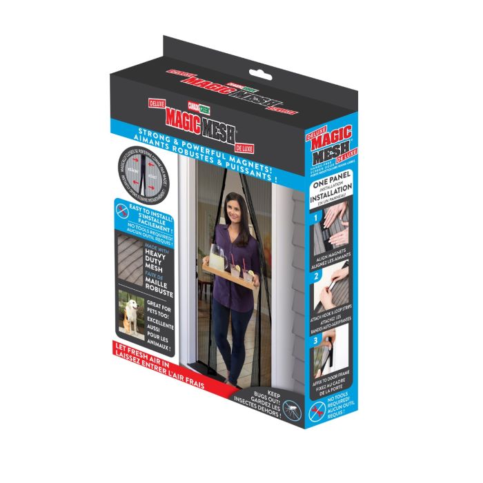 ●Playa Made Clic DELUXE Magic Mesh Hands-Free Screen Door