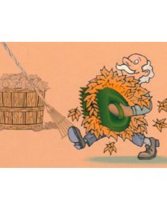 Pelles à feuilles et à herbes