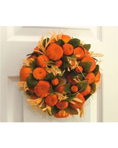 Couronne de minis citrouilles