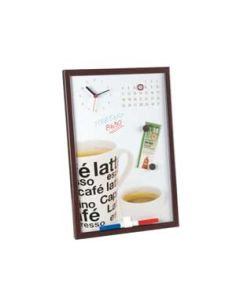 Tableau aide-mémoire horloge magnétique