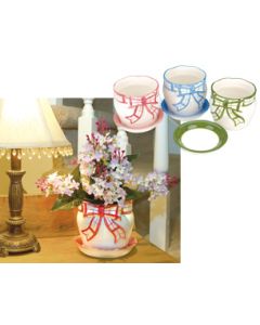 Pot à Fleurs Avec Soucoupe