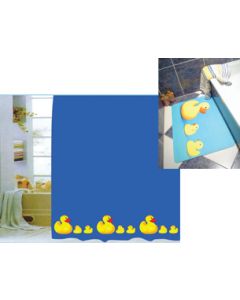 Rideau de douche à motif de canard