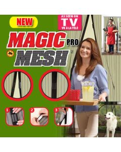 NEW MAGIC MESH PRO HANDS FREE SCREEN DOOR