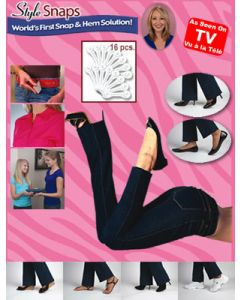 Style Snaps - Set of 16