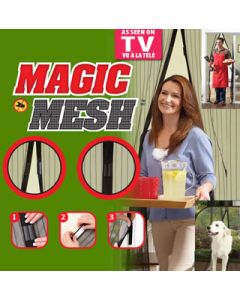 MAGIC MESH HANDS FREE SCREEN DOOR