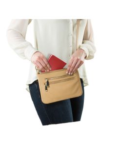 Genuine Leather Wonder Wallet for Men & Women - Red