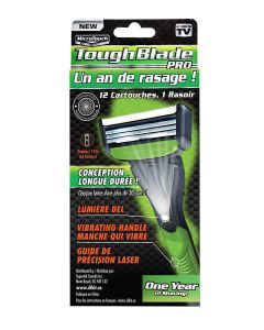 Ens. Rasoir Microtouch® Tough Blade Pro • Une année de rasages!