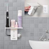 Sharper Image® Socket Shelf™, adds a shelf to your outlet