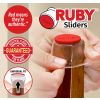 Ruby® Sliders - Ens. de 8 Disques glisseurs en silicone 