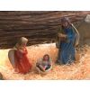 Glazed Nativity Figurines