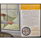Magic Mesh® Moustiquaire Magnétique pour Fenêtre