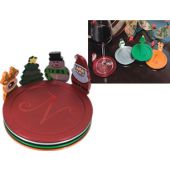 Christmas Coasters - Set of 4