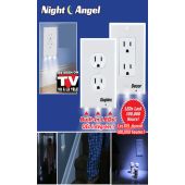 Night Angel Lighted Wall-Outlet Coverplate 