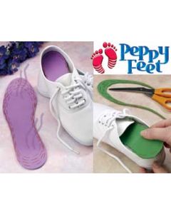 Les semelles aromathérapeutiques Peppy Feet™