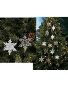 Snowflakes Ornaments - Set of 12