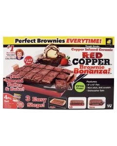 Red Copper™ Brownie Bonanza™ Pan