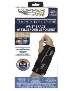 Copper Fit® Rapid Relief + Attelle Pour Le Poignet