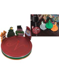 Christmas Coasters - Set of 4