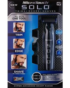 MicroTouch SOLO Rechargeable Shaver, Trimmer and Edger