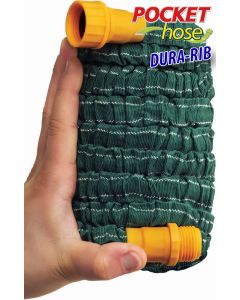 Pocket Hose Dura-Rib expands up to 50 ft
