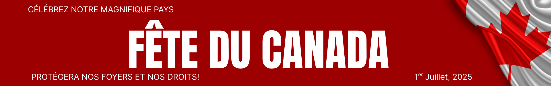 Trouvez un cadeau pour la Fête du Canada