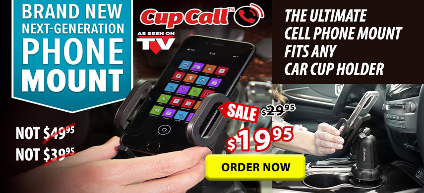 Cup Call Cell Phone Car Holder