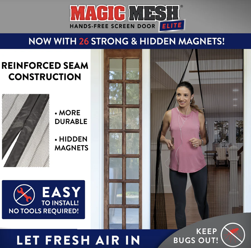 Magic Mesh Elite Reinforced Seam Construction